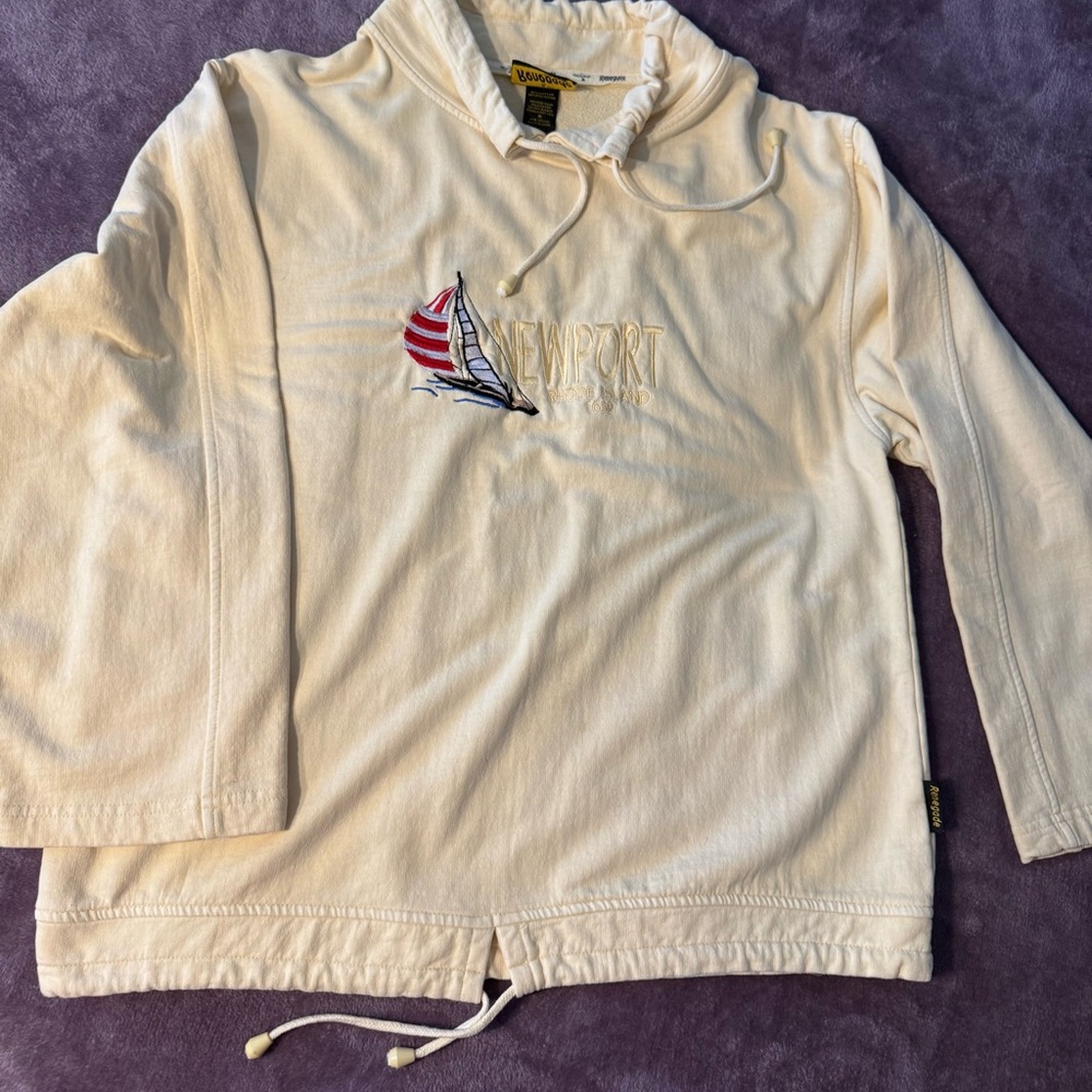 Newport Cream Turtleneck Men's Sweater